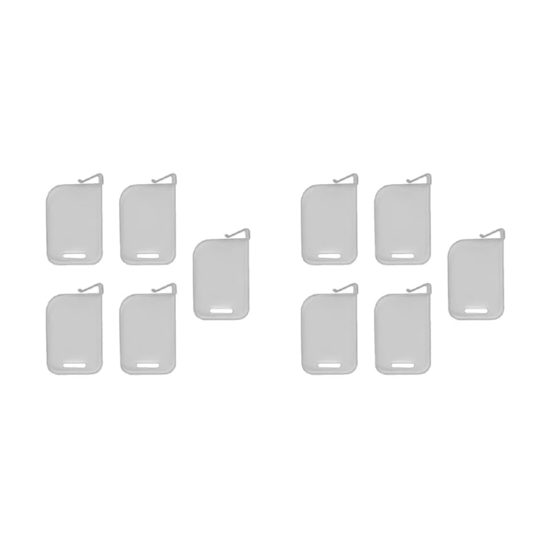 VONNST 10Pcs Plastic Card Box Divider, Portable Storage Partition Board for Game Card Classification (gray) (gray)