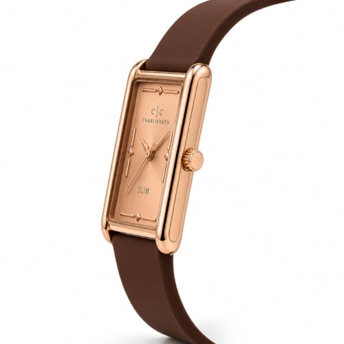 Image of CHARLIEKEEN Slim Rectangular Mens Analog Watch