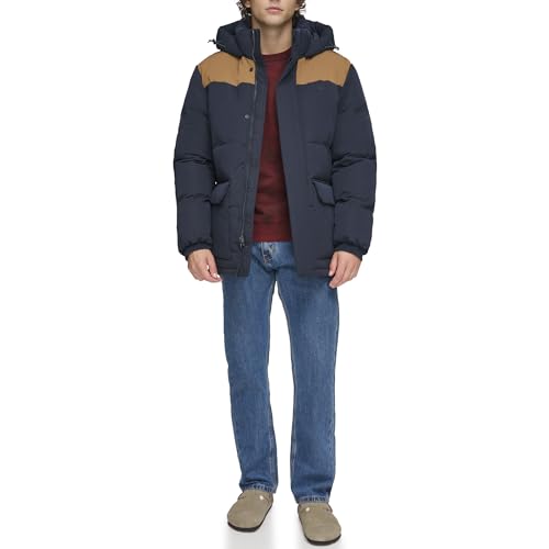 Levi's Men's Quilted Puffer Parka Jacket4
