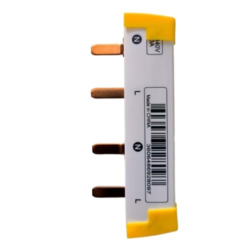 Bloque de terminales de autorrecuperación 2P con barra colectora aislada y switch 2P63A