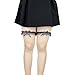YunPeng Wedding Bridal Legs Garter Women Lace Floral Bowknot Stretch Leg Garter 2pc Black