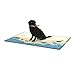 Lovepop® Tarjeta desplegable 3D con diseño de perro labrador negro para cualquier ocasión Imagen de Lovepop® Tarjeta desplegable 3D con diseño de perro labrador negro para cualquier ocasión