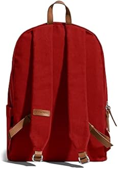 DailyObjects Pedal Everyday Casual Laptop Backpack Compatible with upto 14 inch Laptop | Unisex Travel Backpack | Made of Durable Canvas Material | Zippered Compartments with Pockets