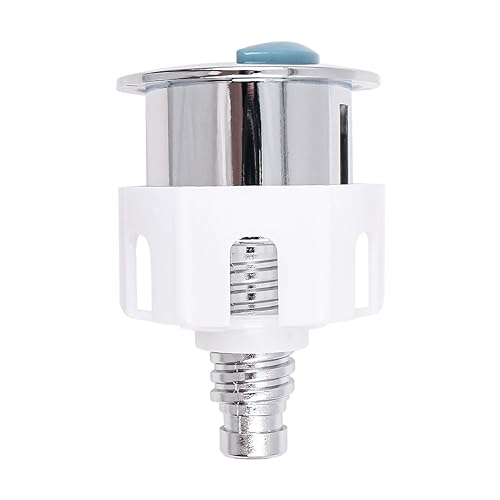 POFET Toilet Push Button Flush Replacement Round Double Drain Button Compatible with Ideal Standard Cistern - Image 2