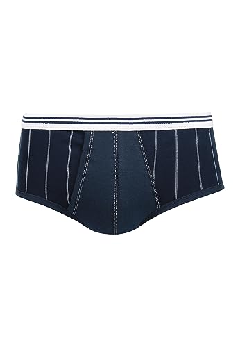 Eminence - Slip Taille Haute Ouvert Mercerisé - 100% Coton Peigné - Maille Aérée - Maintien Optimal, Coupe Confort - Label Oeko-TEX® Standard 100
