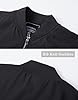 KEFITEVD Men's Spring Motorcycle Cargo Jacket Casual Thin Baseball Sports Jackets Fashion Outwear, Black, 3XL #4