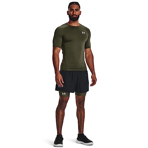 Image of Under Armour Men's UA HG Armour Comp SS Short Sleeve Functional Shirt Quick Dry T-Shirt with Compression Fit