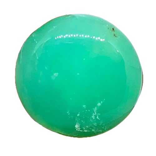Chrysoprase naturelle de 22mm pour créer votre collier d'été personnalisé