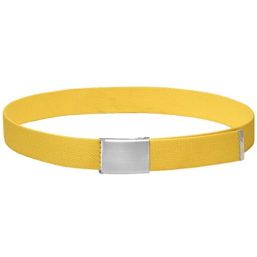 Image of Falari Canvas Web Belt Fully Adjustable Cut to Fit Golf Belt Flip Top Buckle