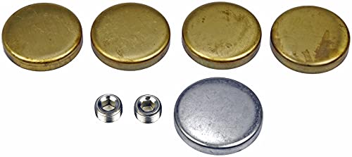 Dorman 567-017 Amc Brass Expansion Plug Kit, 5 Expansion Plugs, 2 Pipe Plugs Compatible With Select American Motors / International / Jeep Models #TOP14
