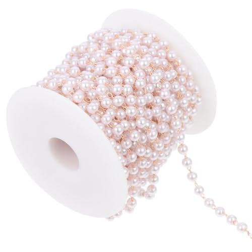 Cadena de perlas accesorios de joyería para manualidades y collares DIY
