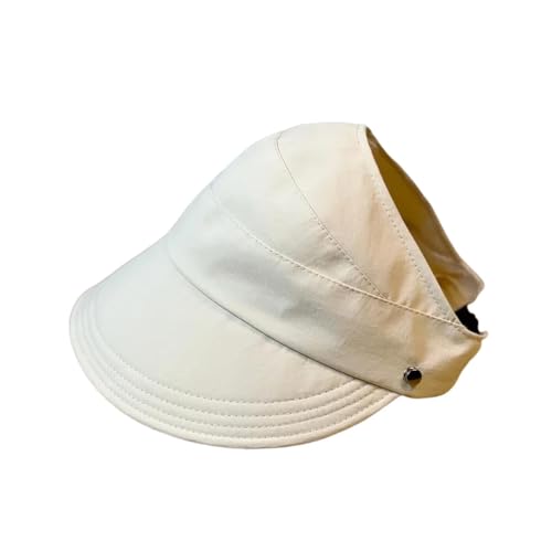 Chapeau de soleil pliable à large bord doté d'un haut respirant pour femme active