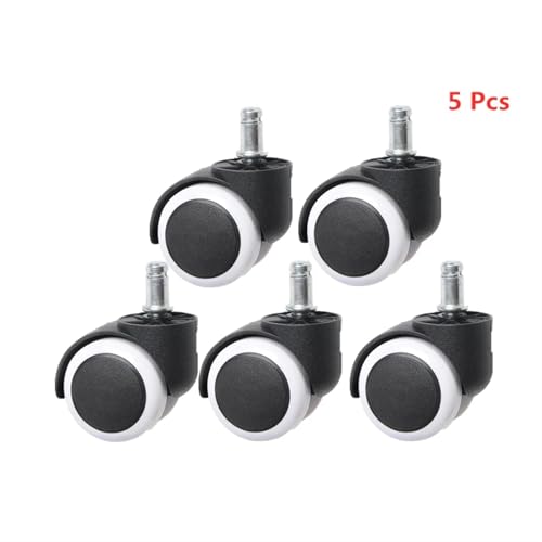 Roulette de chaise de bureau sans bruit 10mm lot de 5 pièces