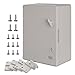 BOXEXPERT coffret de distribution exterieur IP65 ABS 400x300x170mm Fleet, etanche, armoire electrique/coffret mural, boitier industriel vide