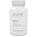 Pure TheraPro Rx Bio Boron, 30mg/Capsule, 90 Capsules, Bororganic Glycine Boron Supplements for Men