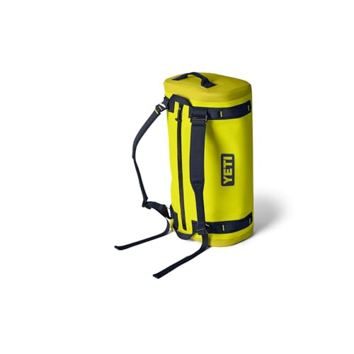 YETI Panga 50 Airtight Waterproof Submersible Duffel Bag, Firefly Yellow - Image 9