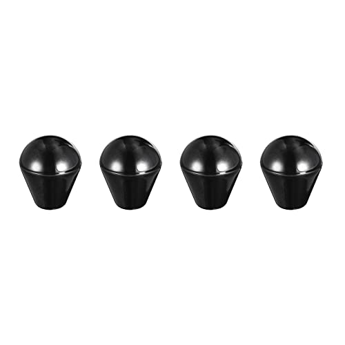 HARFINGTON Revolving Handle Grip, 4Pcs M10x52mm Female Thread Phenolic Handle Threaded Oval Ball Knobs Machine Handle for Industry Lathe Milling Replacement Parts
