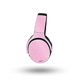 MightySkins Glossy Glitter Skin Compatible with Skullcandy Crusher ANC 2 - Solid Pink | Protective, Durable High-Gloss Glitter Finish | Easy to Apply, Remove, and Change Style -  MIGHTY SKINS