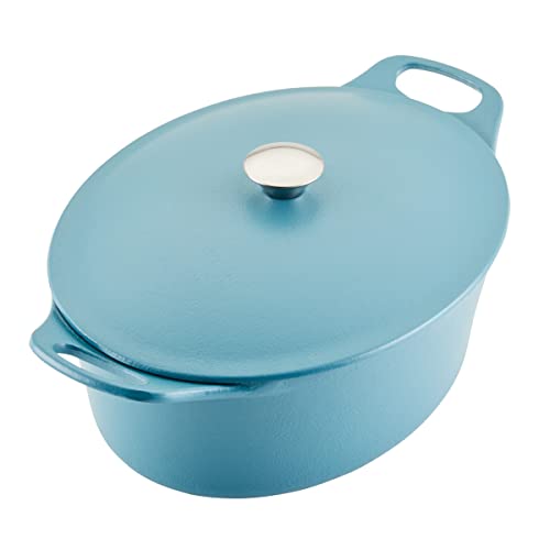 Rachael Ray NITRO Dutch Oven 6.5qt Blue thumbnail 11