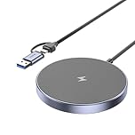 BENFEI Magnetic Wireless Charger 15w Compatile with Mag-Safe Charger/iPhone 16/16 Pro/16 Plus/16 Pro Max/iPhone 15 Pro Max Plus/iPhone 14 13 12 Series, Wireless Mag-Safe Charging Pad