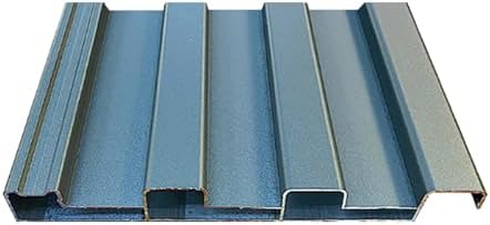 ALTOVEXIS Metal Roofing Panels Roof Sheets Kit 10 Pcs Corrugated Aluminum Black Steel Material Waterproof Ridge Cap for Outdoor Pergola Patio House Bedroom Dog Shed Walls Siding Cover Replacement