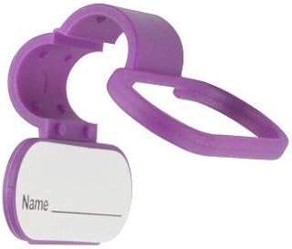 Stethoscope ID Tag- Purple