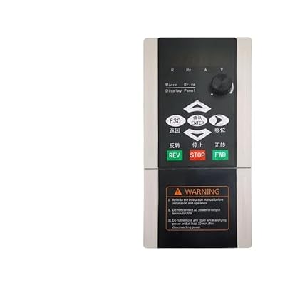 1pcs Inverter 1.5KW/2.2KW Frequency Converter DT1 500M Serial 220V or 380V Output Frequency Converter Variable Frequency Drive(ZW-ET,3PH380V-3PH380V,0.75KW)