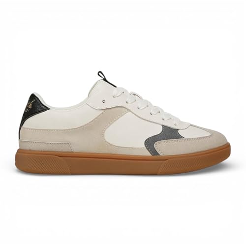 Infinity Leather Zapatillas con Cordones Tastic para Mujer Pumps Veganas Trainers