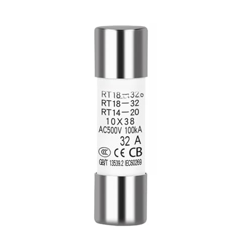 Fusible RT18 cartouche cylindrique 14 x 38 mm 16A 32A domestique