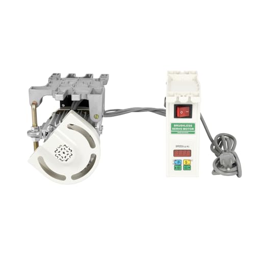 Dodoam Industrial Electric Brushless Sewing Machine Servo Motor, 500-4500rpm Adjustable 110V 600W Low Noise Sewing Machine Brushless Split Motor (US Stock)