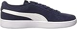 PUMA Unisex-Kinder Smash v2 SD Jr Zapatillas, Blau (Peacoat White), 36 EU