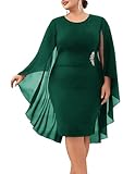 💃Eleganter Stil: Das Abendkleid besticht durch sein wunderschönes und klassisches Design. Die Ärmelgestaltung kann Ihre Arme hervorragend zur Geltung bringen, Ihre Kurven perfekt betonen, Ihnen eine schlankere Silhouette verleihen, Unvollkommenheiten kaschieren und dennoch schmeichelhaft und schön wirken.