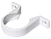 Produktbild Bulk Hardware BH02879 Abfluss-Kompressions-Rohrschelle 32 mm (Packung à 4), Weiß, Stück