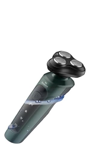 OZK 9d �d���V�F�[�o�[ USB �� �n�C�p���[ �t���{�f�B �􂦂� �Ђ���� 4 in 1 �[�d �V�F�[�r���O �J�~�\�� �����o�b�e���[���� (�O���[��)