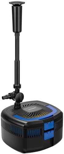 VIVOHOME 1370GPH Pond Filter Pump