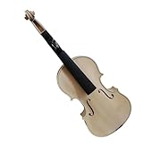 Anfänger Violine DIY Violinen Set Aus Ahornholz 4/4 Mit Ebenholzgriffbrett Geeignet Für Anfänger Und Profis(1/4)