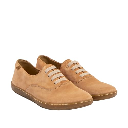 Basket El Naturalista Femme N5231 Corail en cuir de finition premium