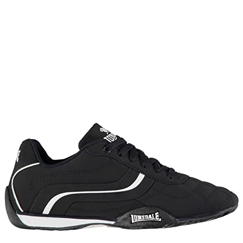 Lonsdale Hombre Camden Zapatos de deporte Navy/Blanco 41.5