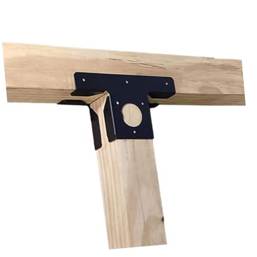 Support de pergola métallique d'angle pour fixation robuste de canopy - 5