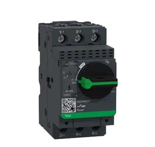 Disjoncteur moteur GV2PM05C évite la surcharge des moteurs de 0,63 à 1 A