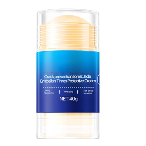 Bálsamo Reparador para Talones Agrietados en Barra | Crema Hidratante en Barra para Pies Secos,Cuidado Hidratante Para Piel Seca De Personas Mayores y Deportistas