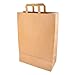 Produktbild DeinPack Umweltschonende Papier Tragetaschen groß I Papiertüten Geschenktüten Papiertragetaschen biologisch abbaubar, kompostierbar I 50 x braune Papier Tüten 32 x 16 x 39 cm