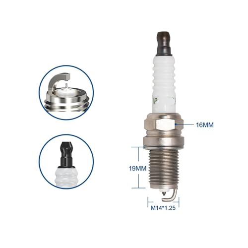 Bougie d'allumage K8RTIP pour résoudre les ratés de démarrage moteur essence PFR8S8EG