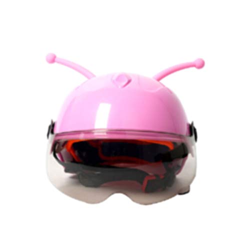 Casque scooter pour enfants avec lunettes anti-buée et structure légère