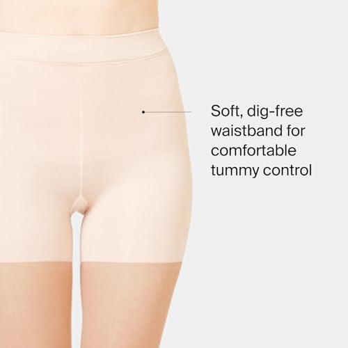 SPANXshape Mid-Thigh Sheers - Full Length - Comfortable Tummy Control Shapewear - Invisible Body Shaper - Color S2 - Size D3