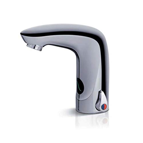Rubinetto Elettronico Dmp Settemix Per Lavabo Fotocellula Con Miscelatore A Pile
