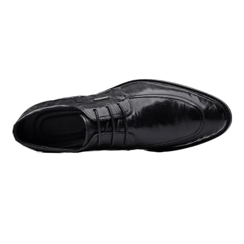 Comfortable Mens Lace Up Leather Oxford Shoes for Business Casual Work Formal Walking2