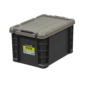 JEJアステージ 収納ボックス 日本製 アウトドア キャンプ DIY レジャー 積み重ね [SPＶ(耐衝撃) コンテナ 25] 防災 W295×D443×H259mm