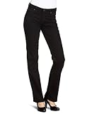 97% Baumwolle 3% Elastan Lee CAMERON WASHED L3469547 Damen Jeanshosen/ Lang, Boot-Cut, Gr. 29/29 Schwarz (WASHED )