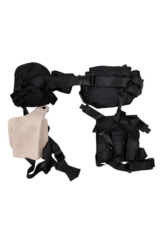 Leon Scott Kennedy Belt and Gun Bag Adult Halloween Cosplay Leon Scott Costume Outfits Accessories